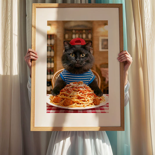 Персонализиран портрет паста парти. Код:32 - Artpawstudio