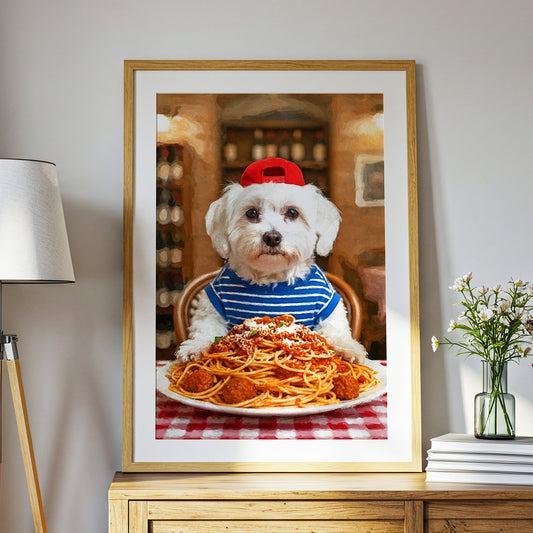 Персонализиран портрет паста парти. Код:32 - Artpawstudio