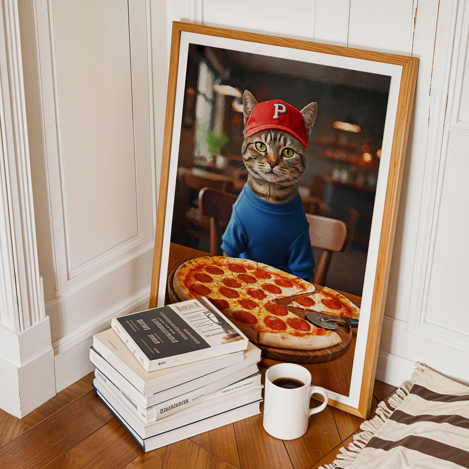 Персонализиран портрет пица парти. Код:30 - Artpawstudio