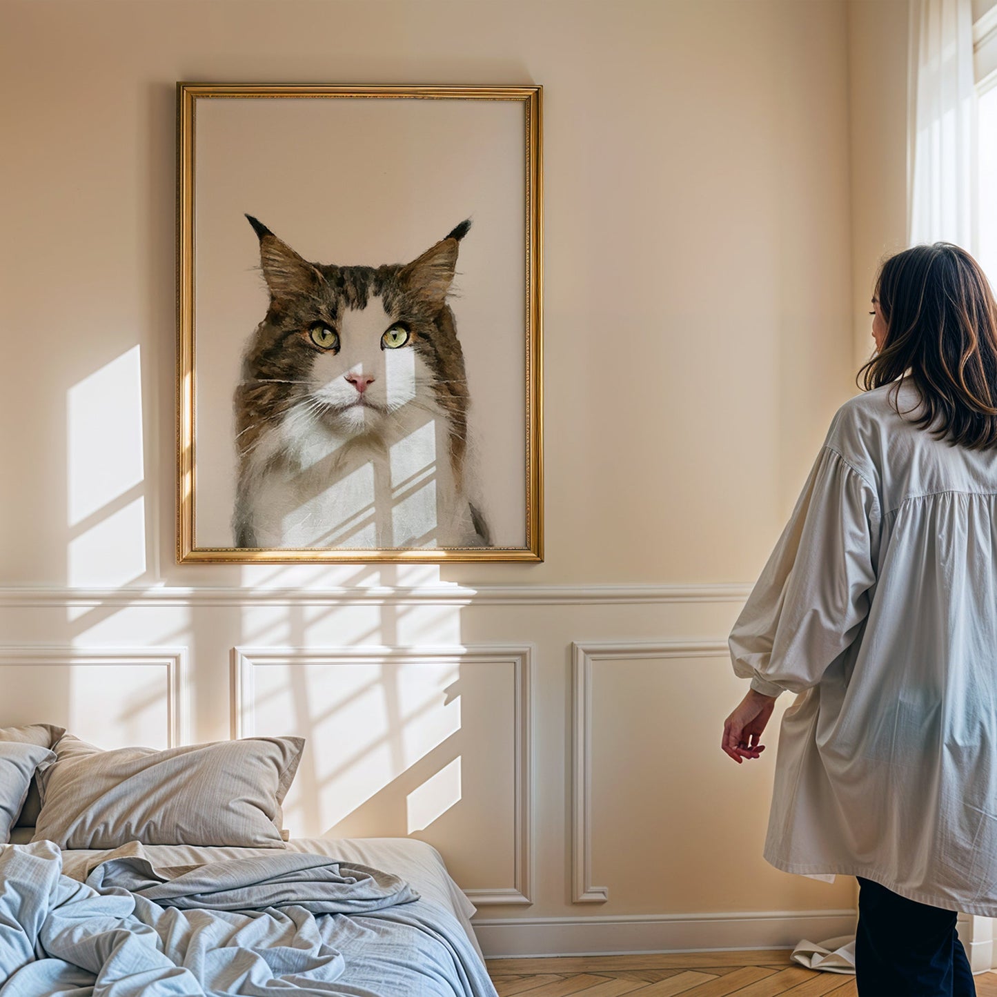 Персонализиран портрет стандартен. Код: 17 - Artpawstudio