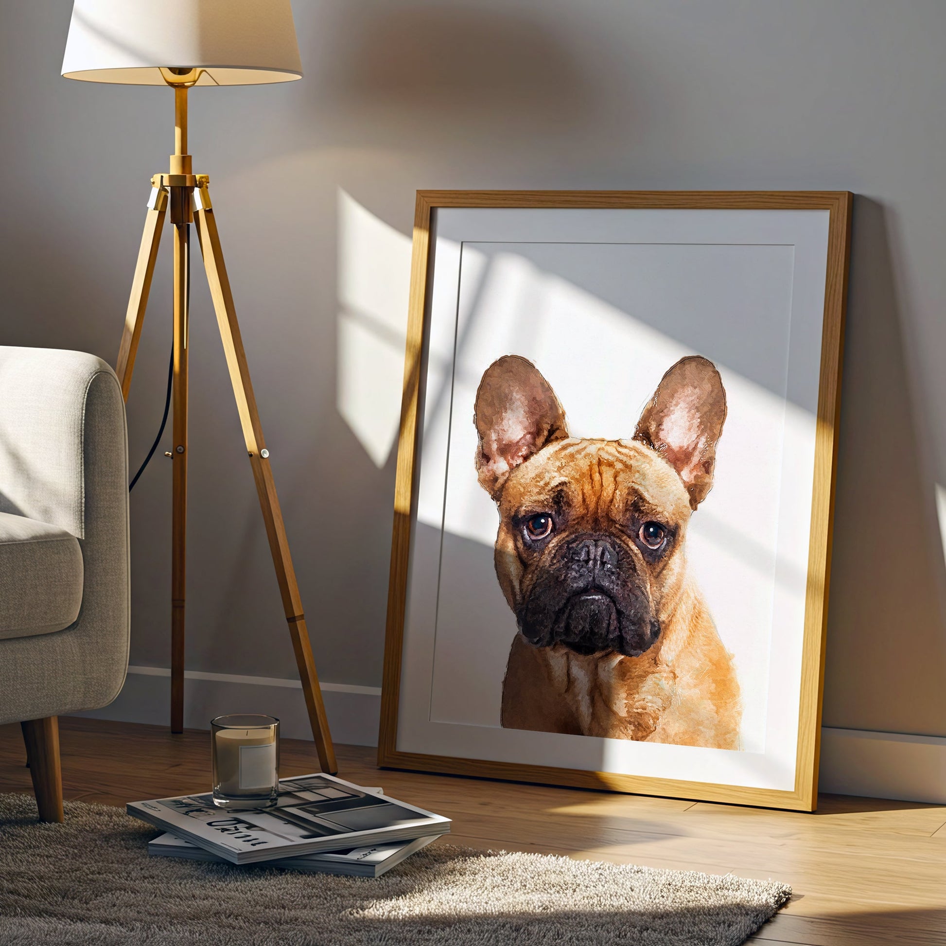 Персонализиран портрет стандартен. Код: 17 - Artpawstudio