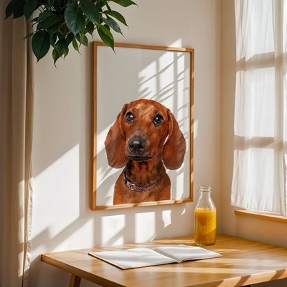 Персонализиран портрет стандартен. Код: 17 - Artpawstudio