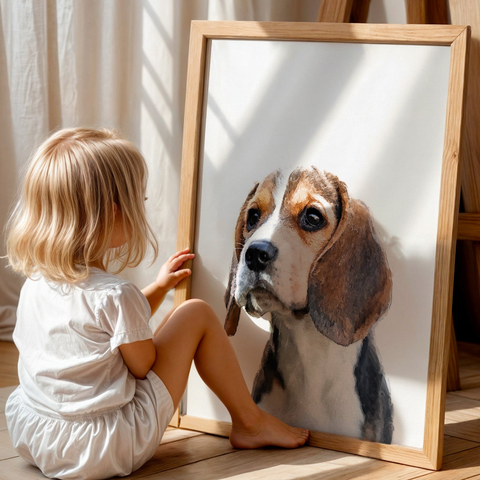 Персонализиран портрет стандартен. Код: 18 - Artpawstudio