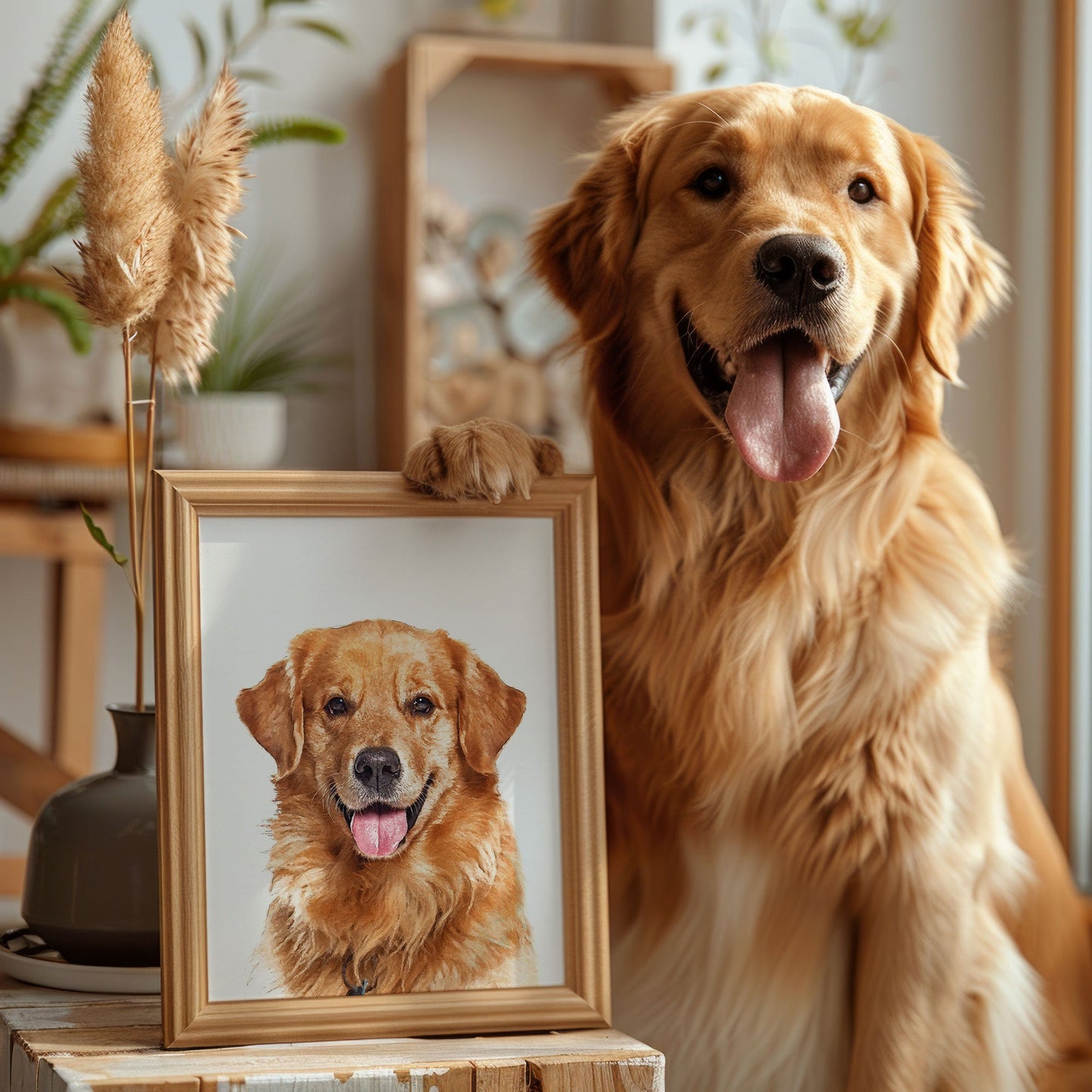 Персонализиран портрет стандартен. Код: 18 - Artpawstudio