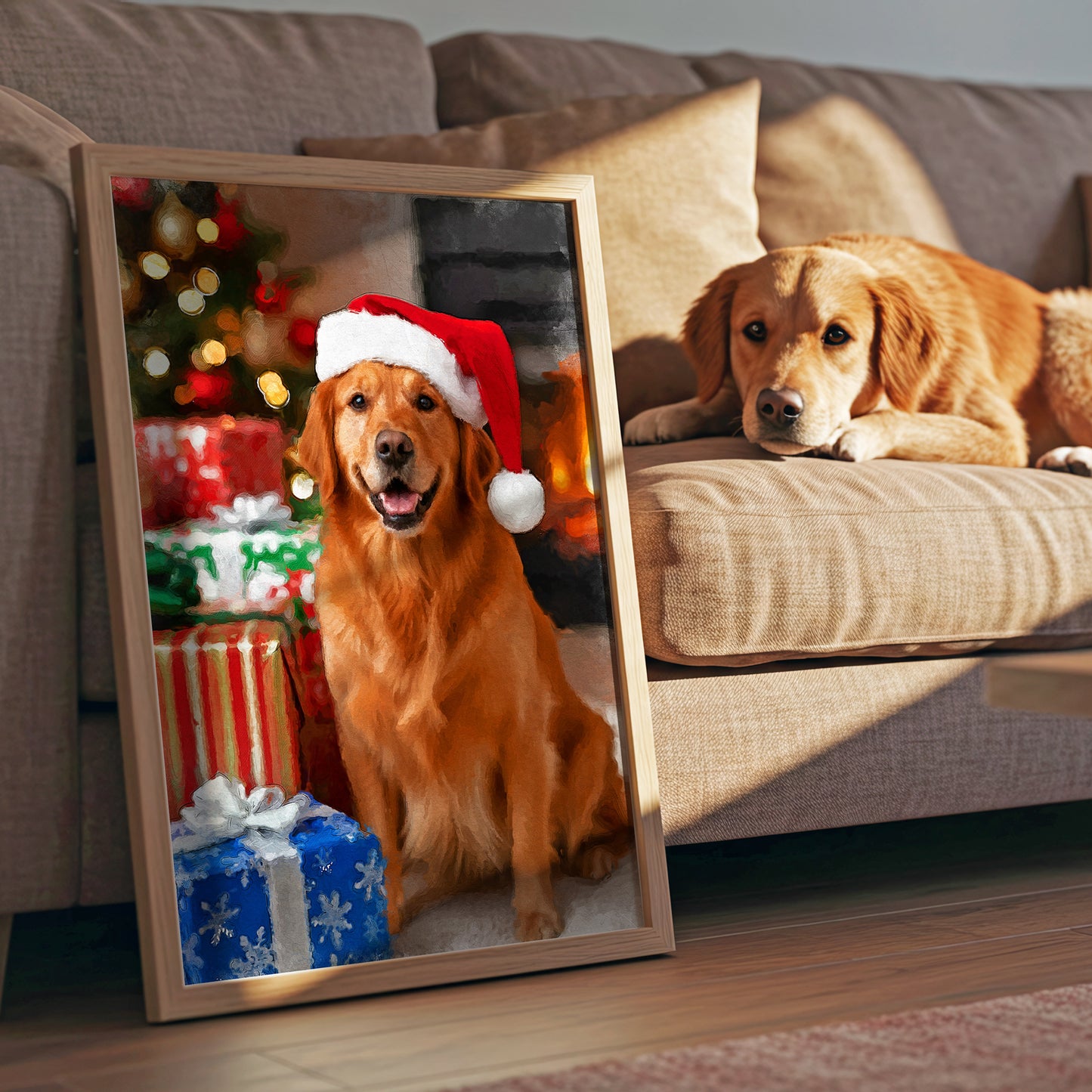 Коледен персонализиран портрет. Код:02